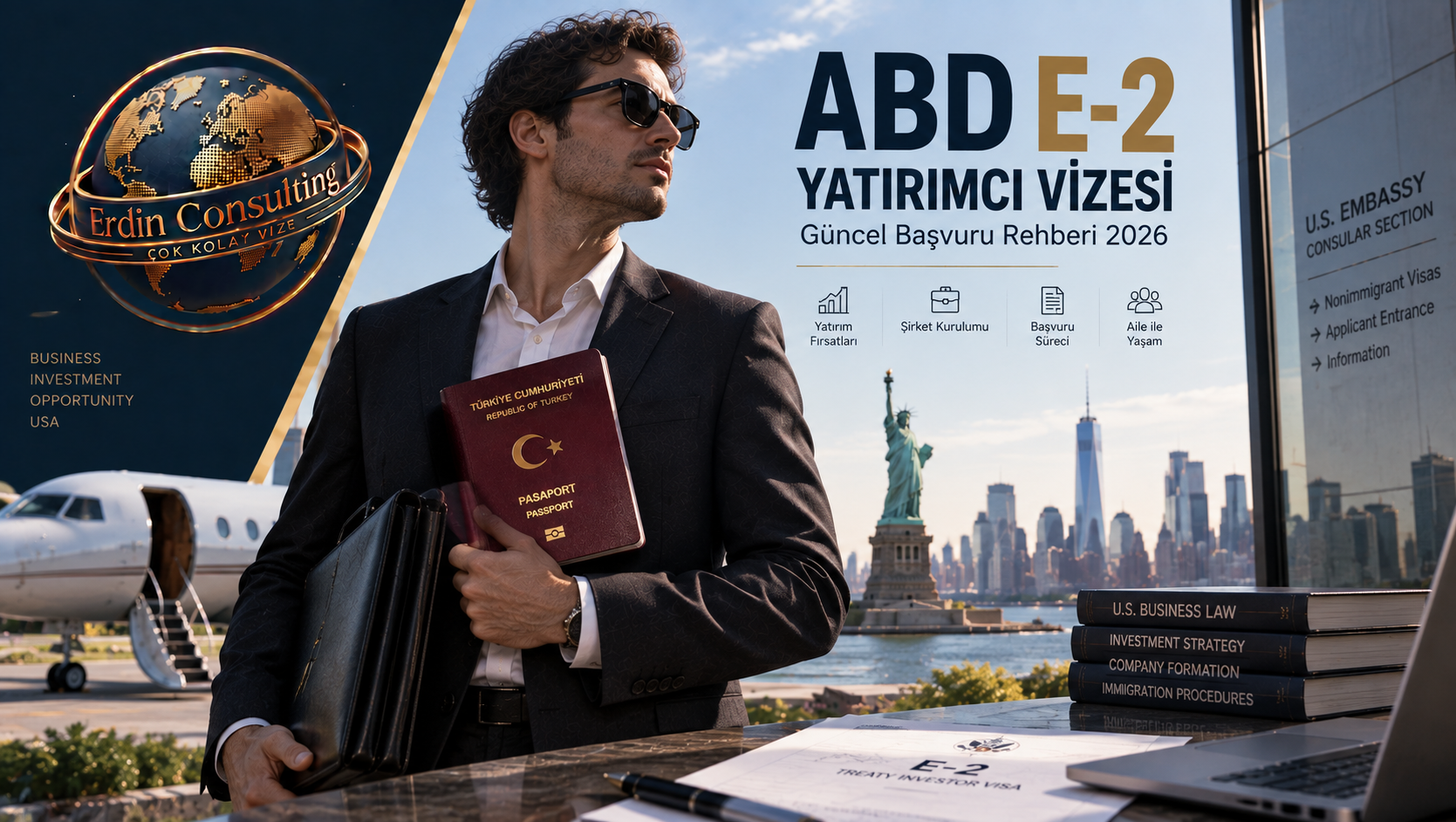 ABD E-2 Yatırımcı Vizesi: Güncel Başvuru Rehberi 2026