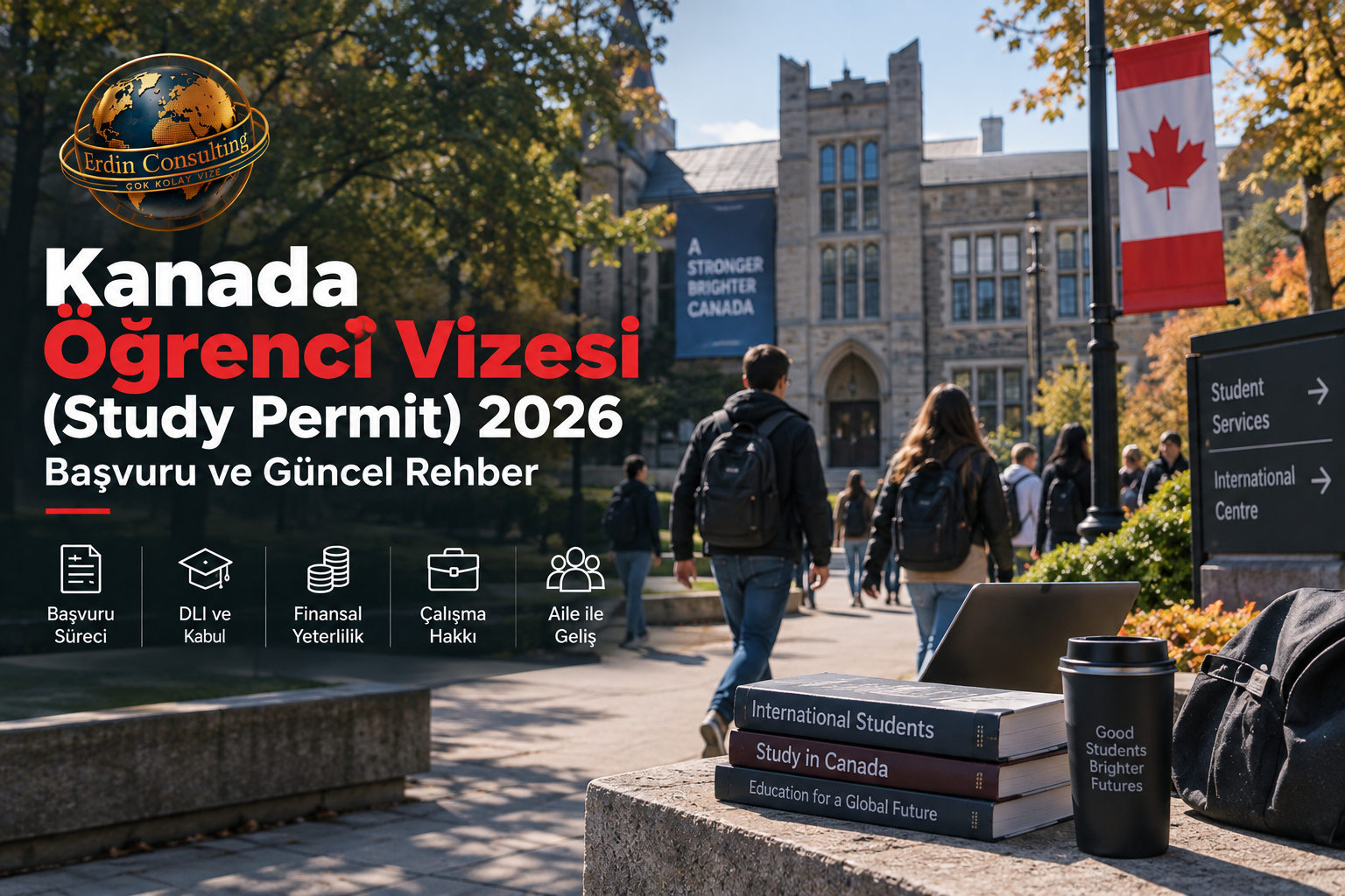 Kanada Öğrenci Vizesi (Study Permit) 2026 – Başvuru ve Güncel Rehber