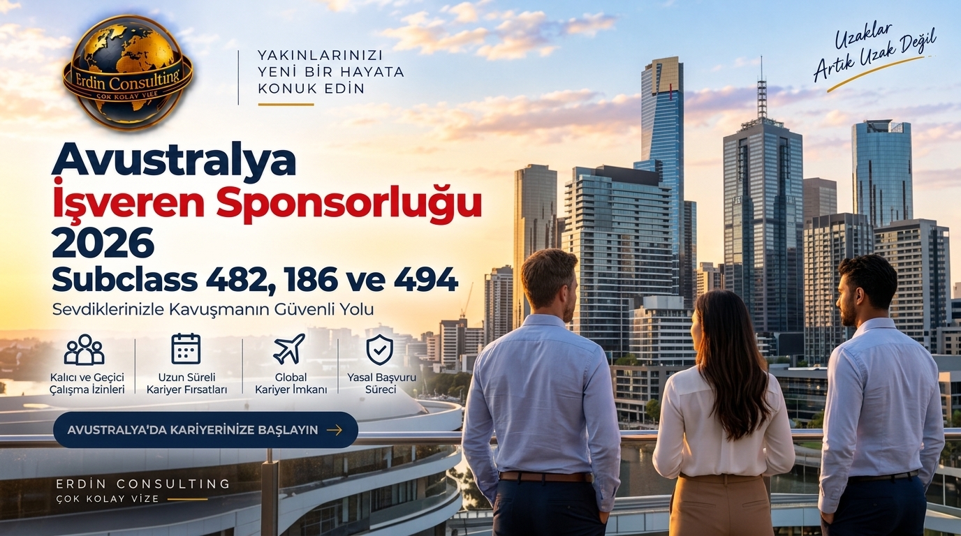 Avustralya İşveren Sponsorluğu 2026: 482, 186 ve 494 Vizeleri
