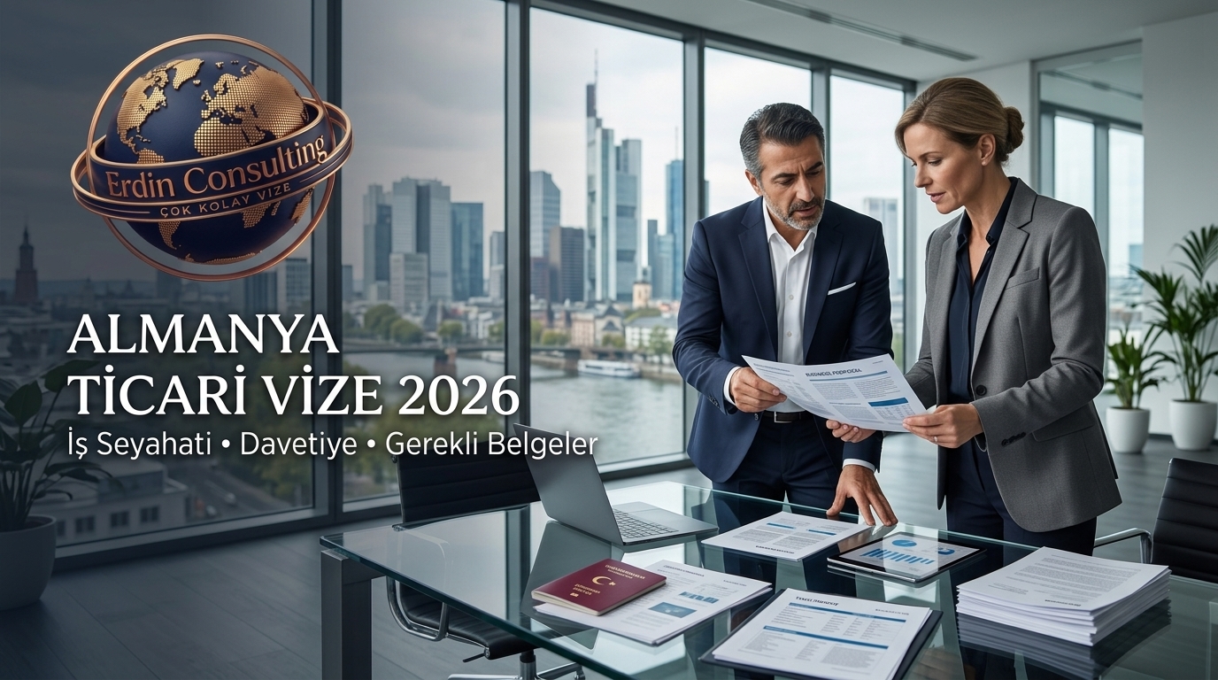 Almanya Ticari Vize 2026 | İş Seyahati Schengen Vizesi