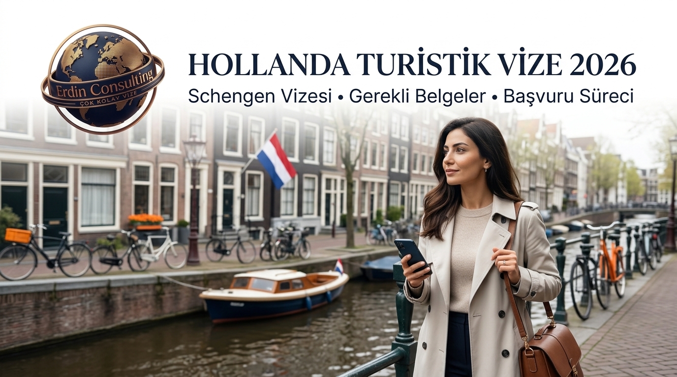 Hollanda Turistik Vize 2026 | Schengen Vizesi