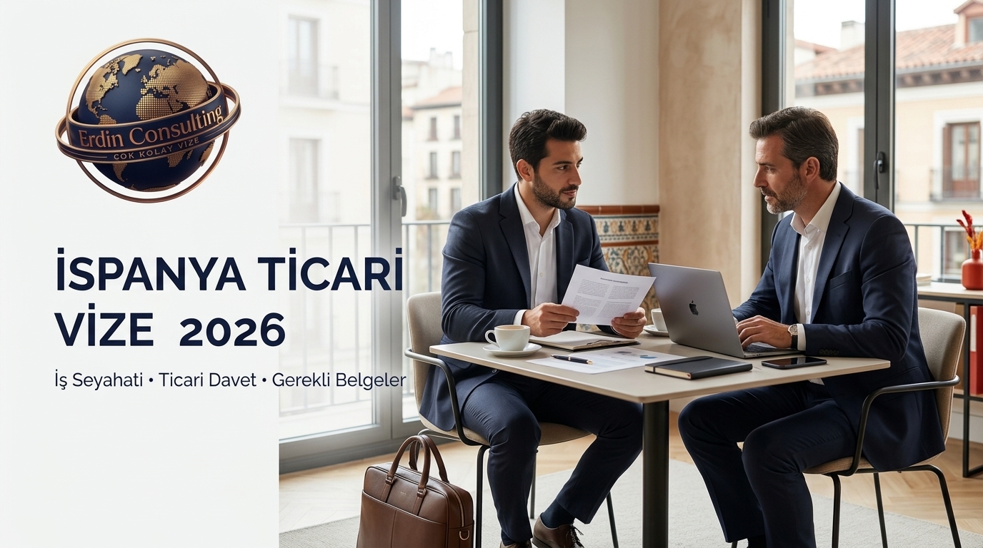 İspanya Ticari Vize 2026 | İş Seyahati Schengen Vizesi