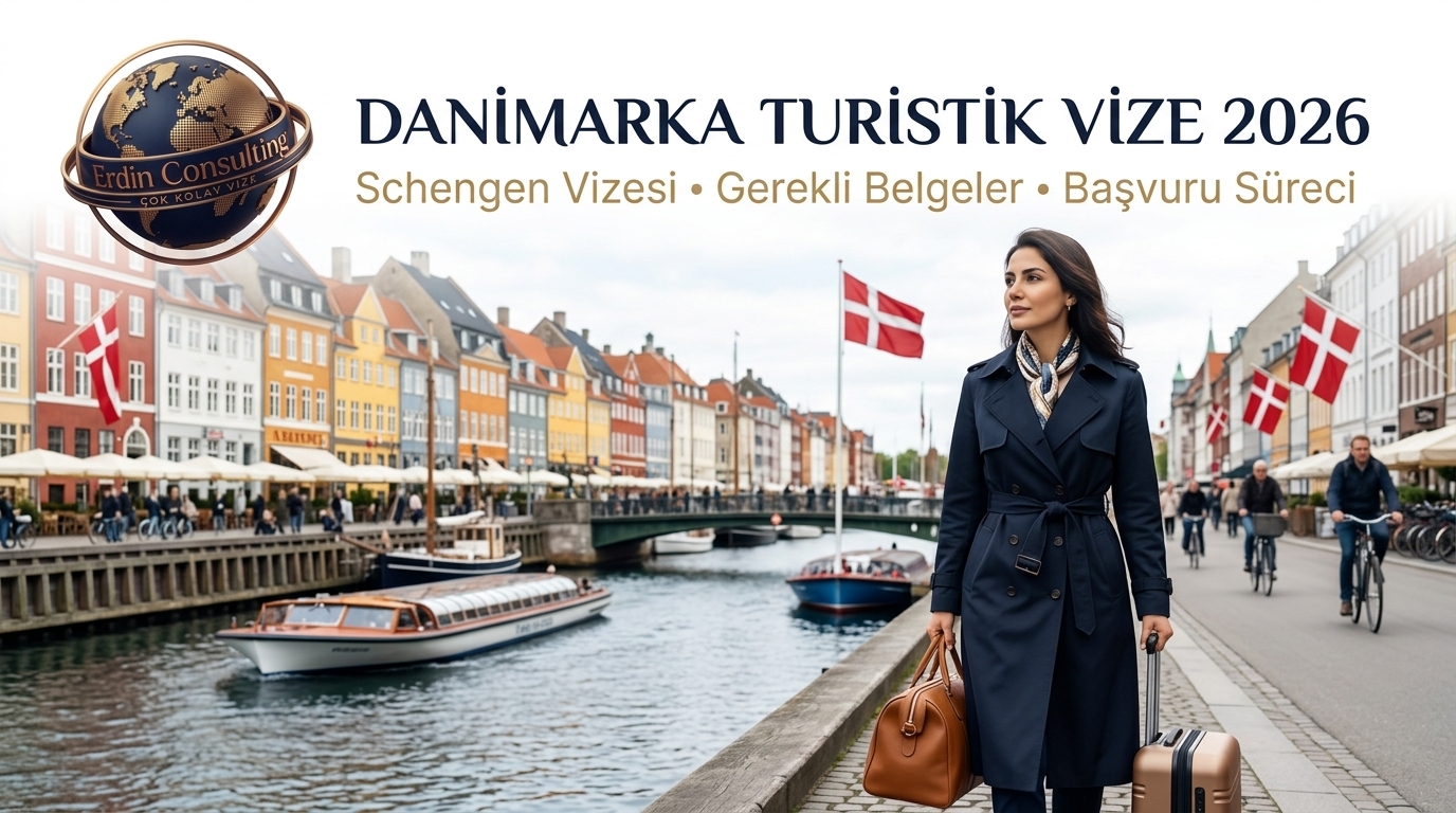 Danimarka Turistik Vize 2026 | Schengen Vizesi