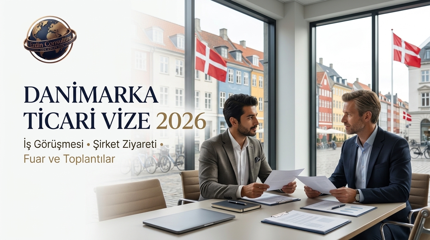 Danimarka Ticari Vize 2026 | İş ve Fuar Ziyareti